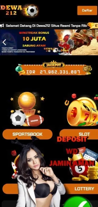 DEWA212: Situs Slot Daftar Login Link Alternatif Terpercaya